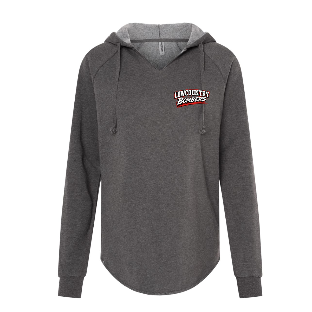 Women's Lowcountry Bombers ITC Lightweight Wash Hooded Sweatshirt