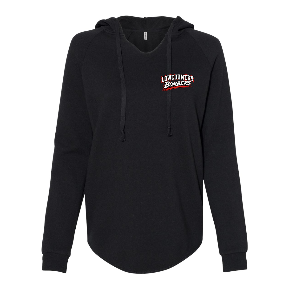 Women's Lowcountry Bombers ITC Lightweight Wash Hooded Sweatshirt
