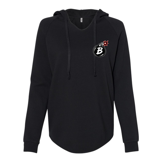 Women's Lowcountry Bombers ITC Lightweight Wash Hooded Sweatshirt