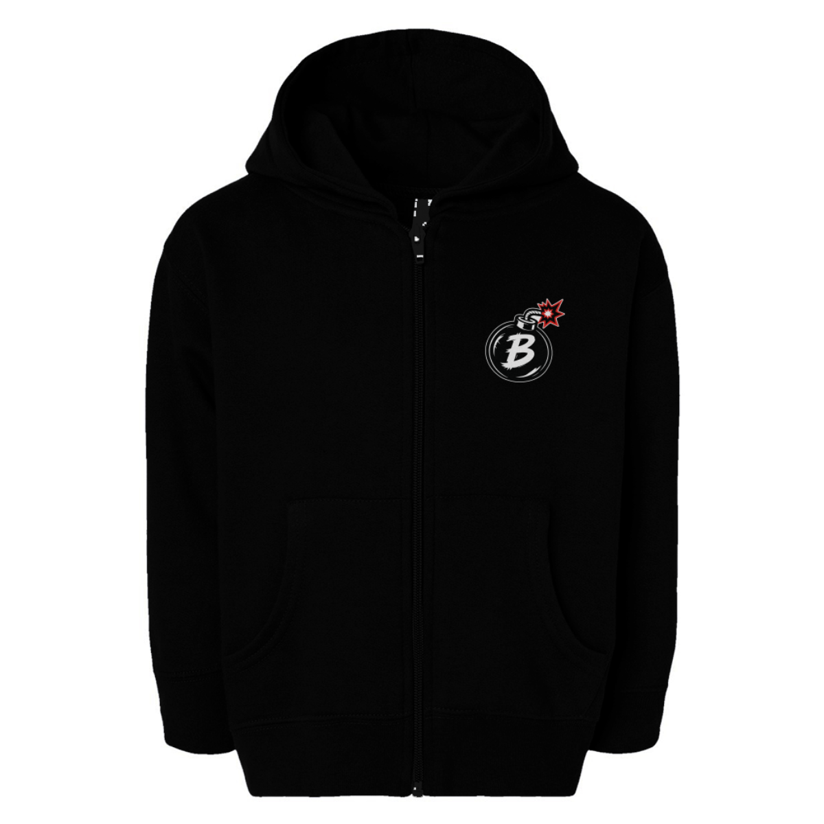 Toddler Lowcountry Bombers Rabbit Skins Full-Zip Fleece Hoodie