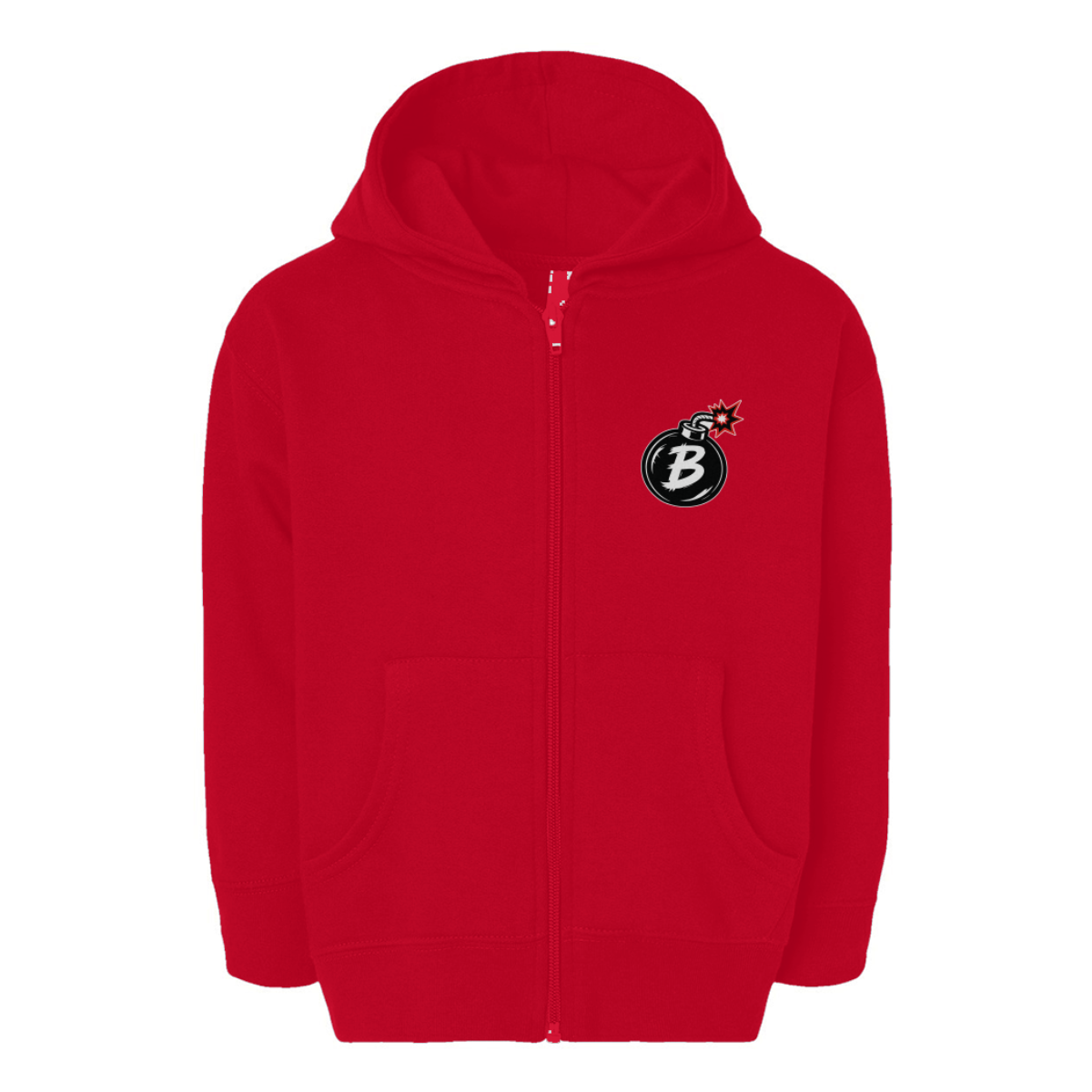 Toddler Lowcountry Bombers Rabbit Skins Full-Zip Fleece Hoodie