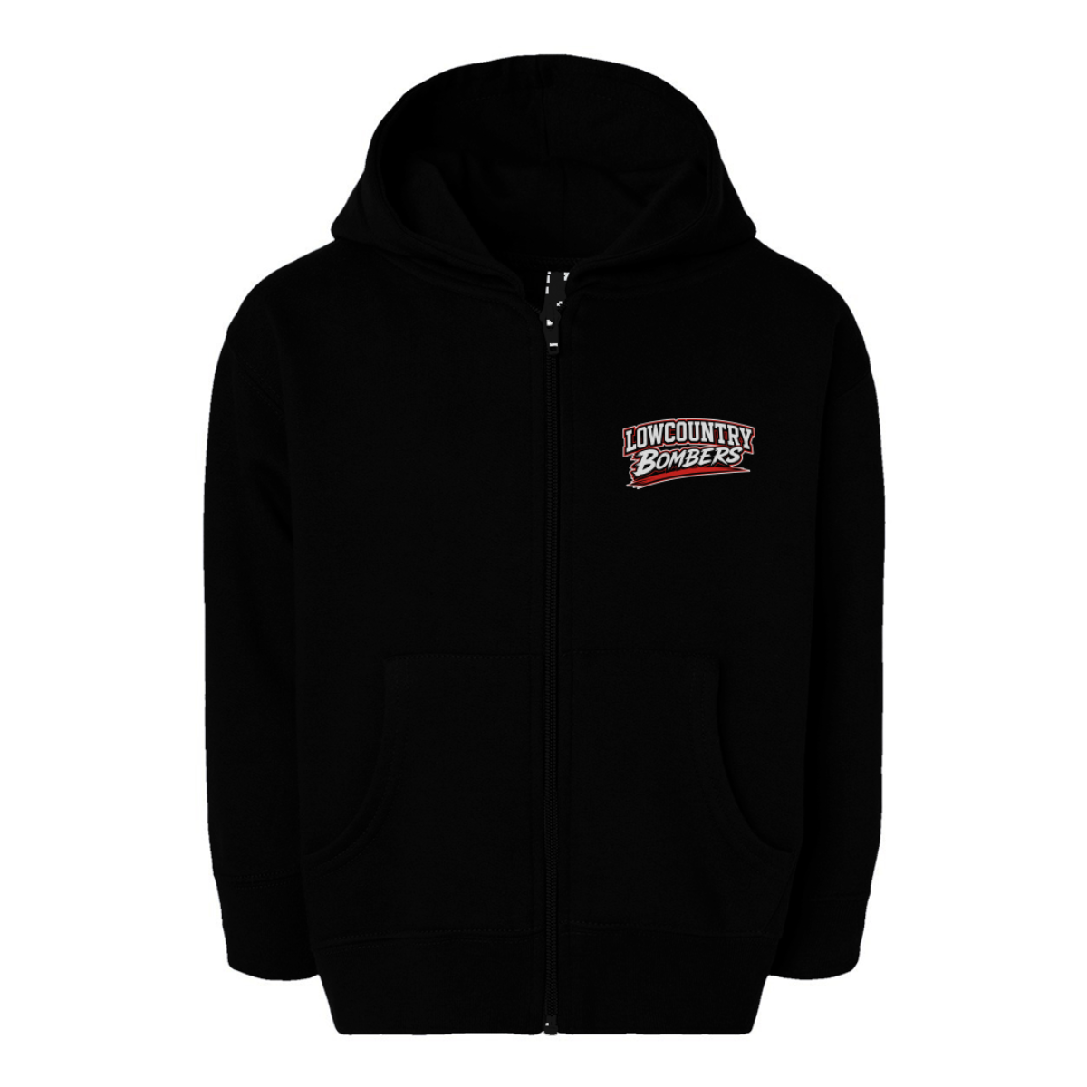 Toddler Lowcountry Bombers Rabbit Skins Full-Zip Fleece Hoodie