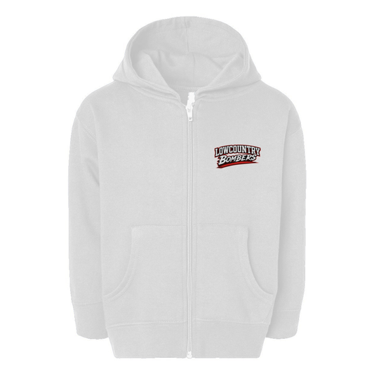 Toddler Lowcountry Bombers Rabbit Skins Full-Zip Fleece Hoodie