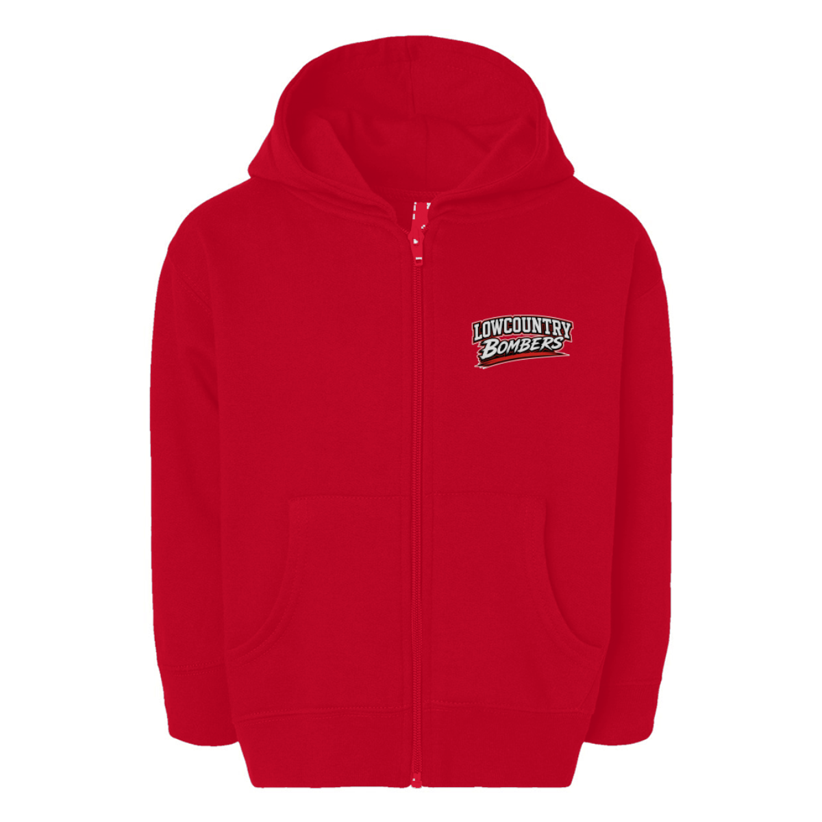 Toddler Lowcountry Bombers Rabbit Skins Full-Zip Fleece Hoodie