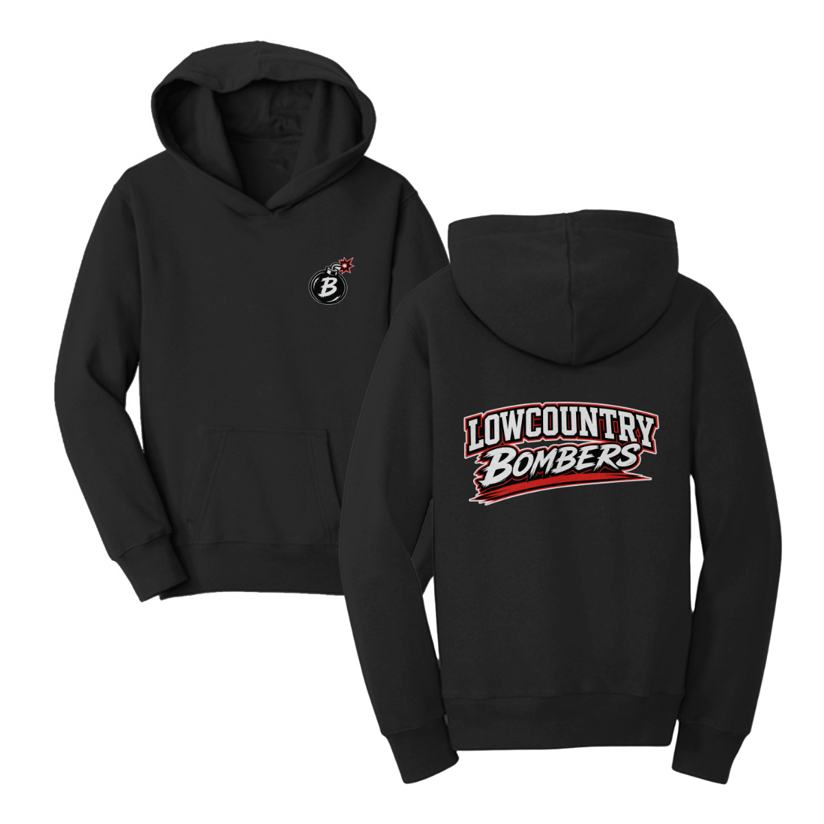 Youth Lowcountry Bombers Port & Company Hoodie
