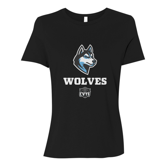 Women’s Wolves Bella + Canvas Relaxed Jersey T-Shirt