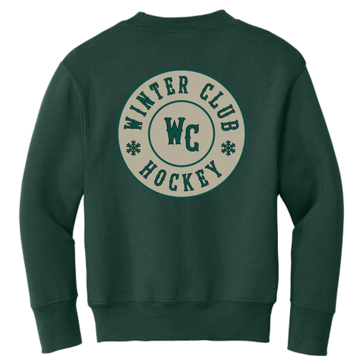 Youth Winter Club Hockey Port & Company Crewneck Sweatshirt