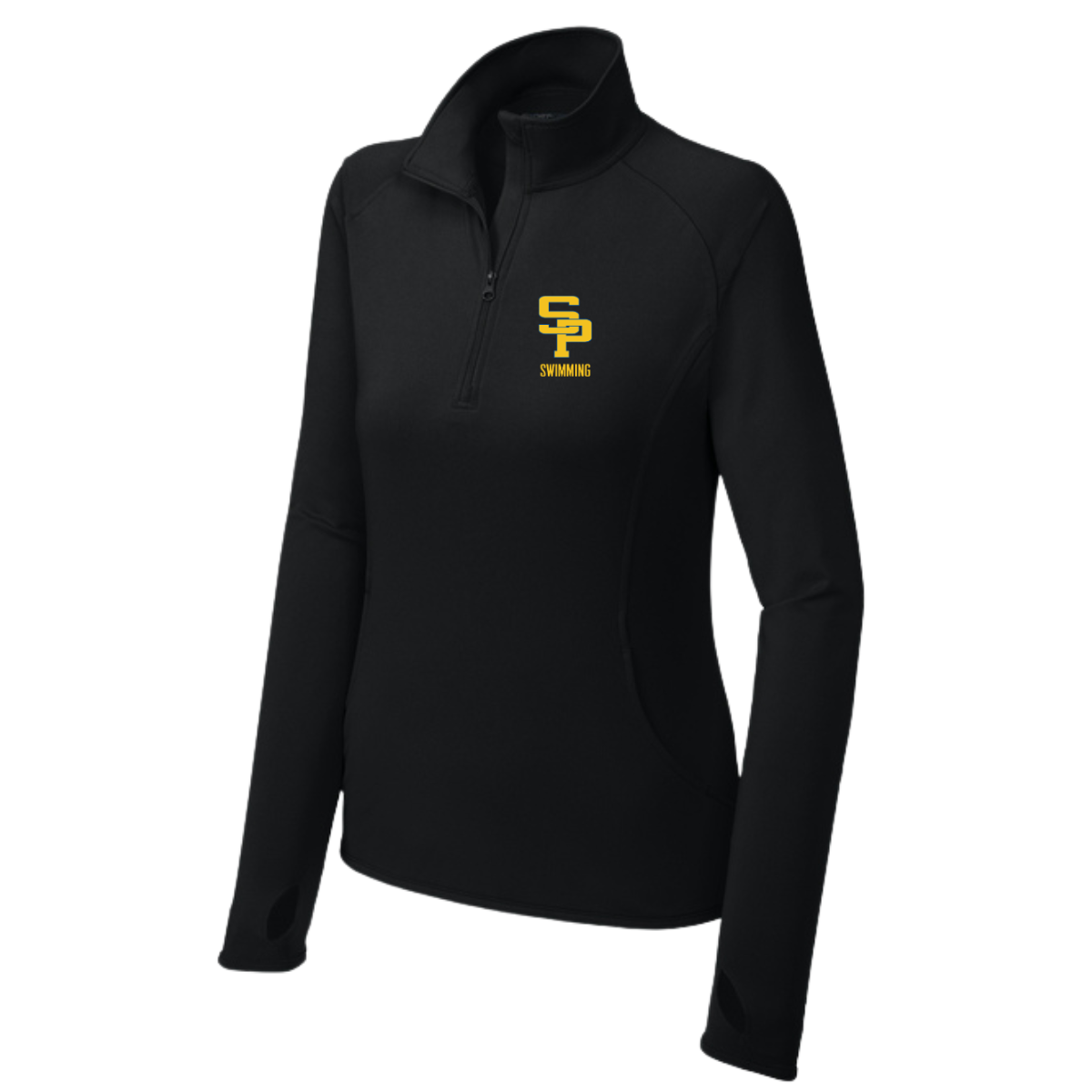 Women's St. Paul's Swimming Sport Wick 1/4 Zip Pullover