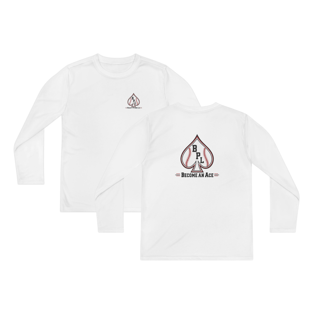 Youth Michael Performance Long Sleeve Shirt