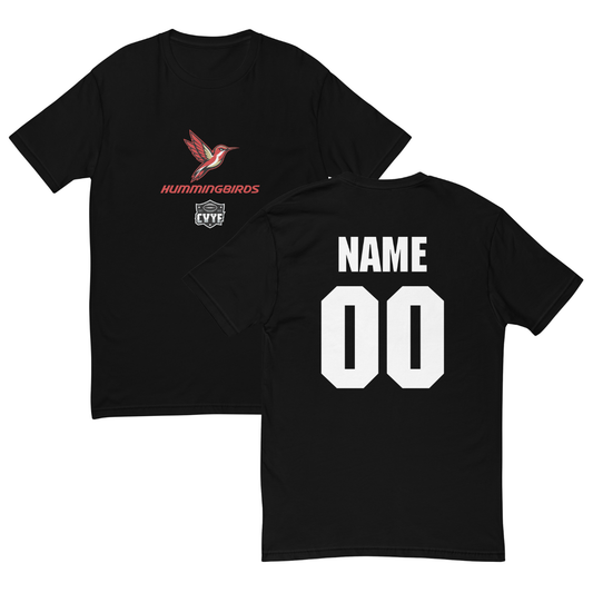 Personalizable - Adult Hummingbirds Next Level Cotton T-Shirt