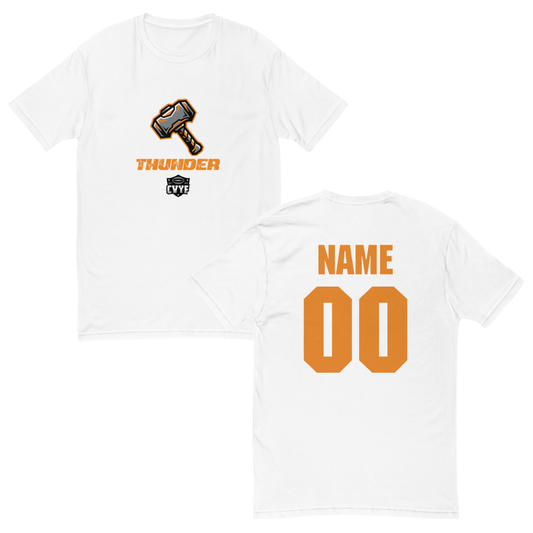Personalizable - Adult Thunder Next Level Cotton T-Shirt