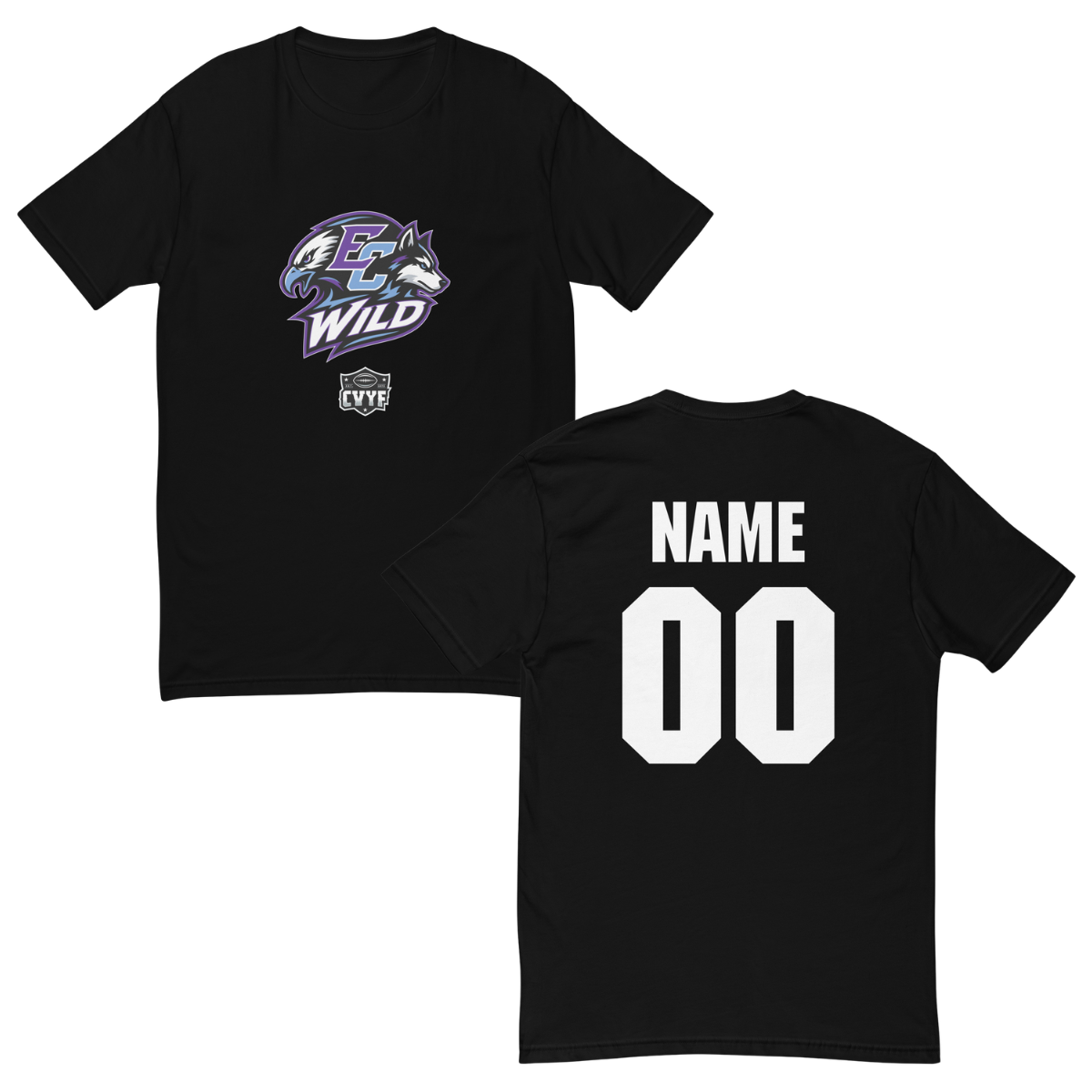 Personalizable - Adult Wild Next Level Cotton T-Shirt