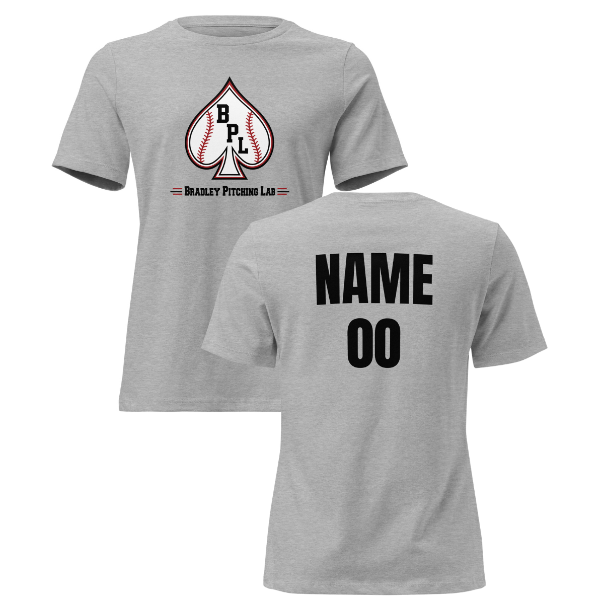 Personalizable - Women's Bradley Pitching Lab Bella + Canvas Relaxed T-shirt