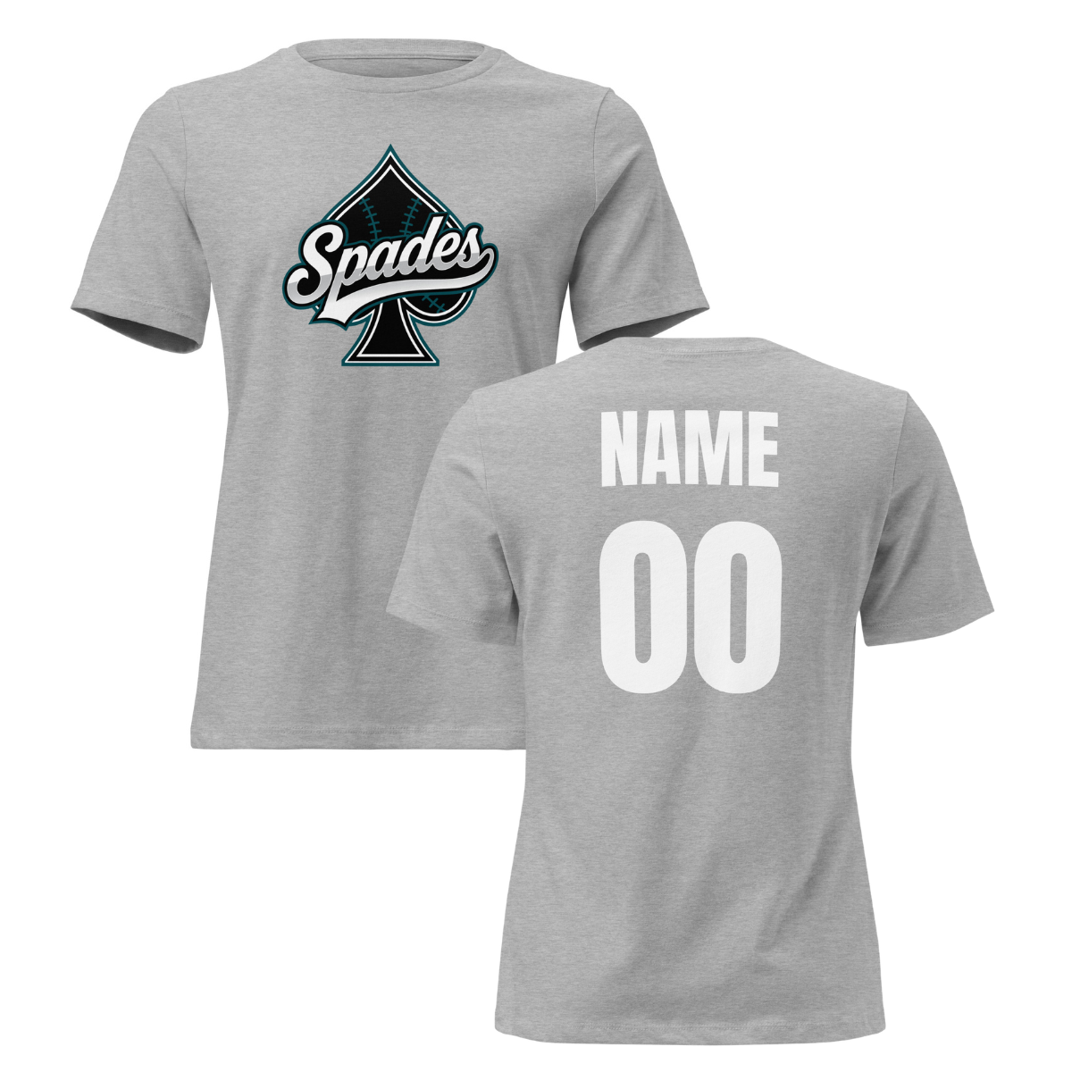 Personalizable - Women's South Bay Spades Bella + Canvas Relaxed T-shirt