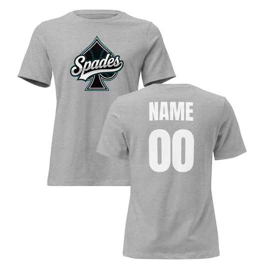 Personalizable - Women's South Bay Spades Bella + Canvas Relaxed T-shirt