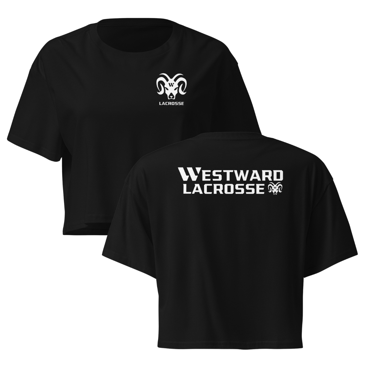 Women’s Westward Lacrosse crop top