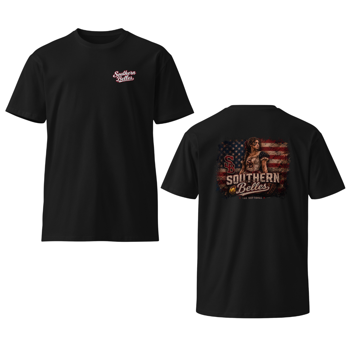 Adult The Southern Belles premium T-shirt
