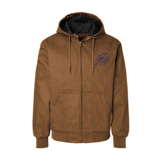 Adult Kingfish Lacrosse Canvas Workwear Jacket