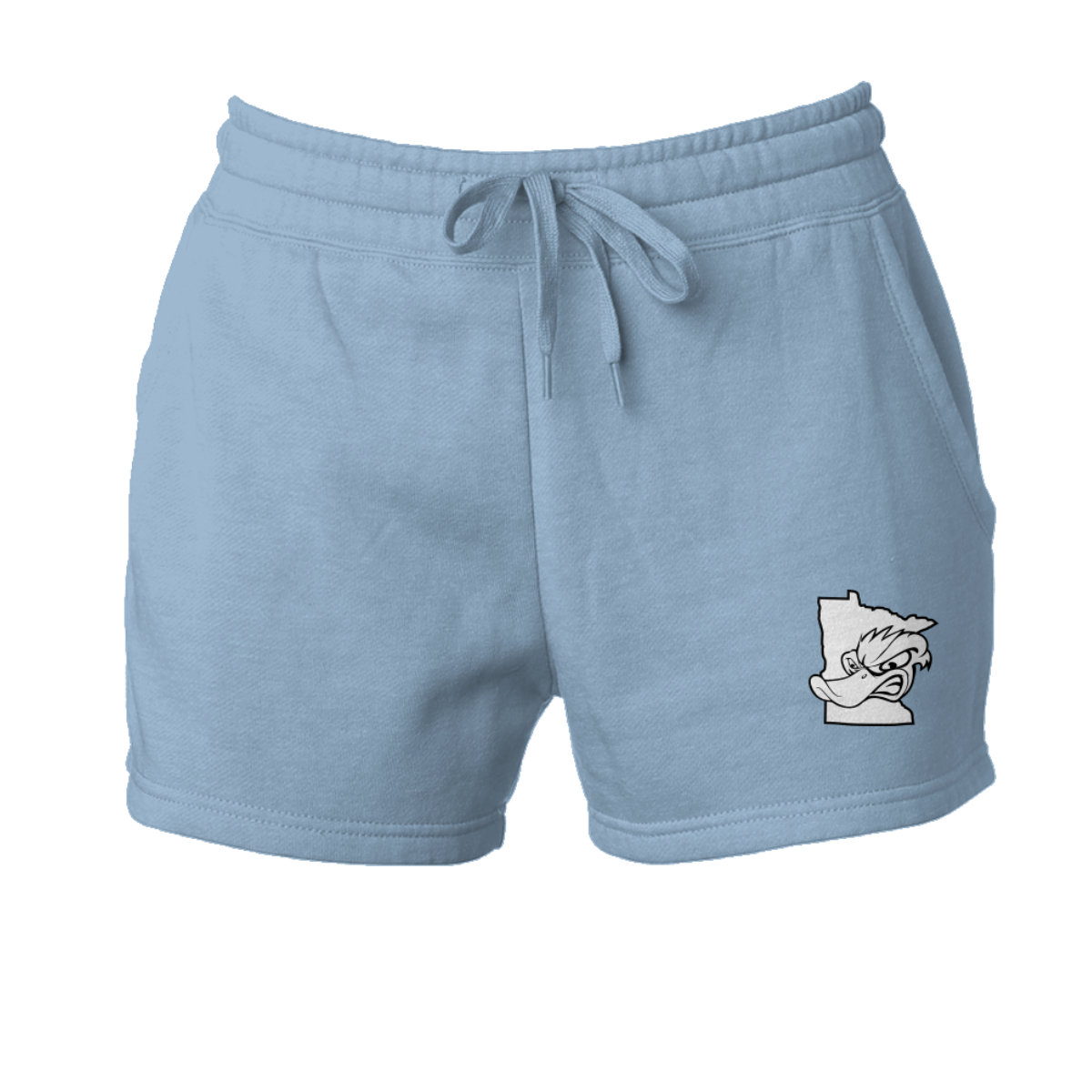 Women's Grey Duck Lacrosse Cali Wave Wash Shorts