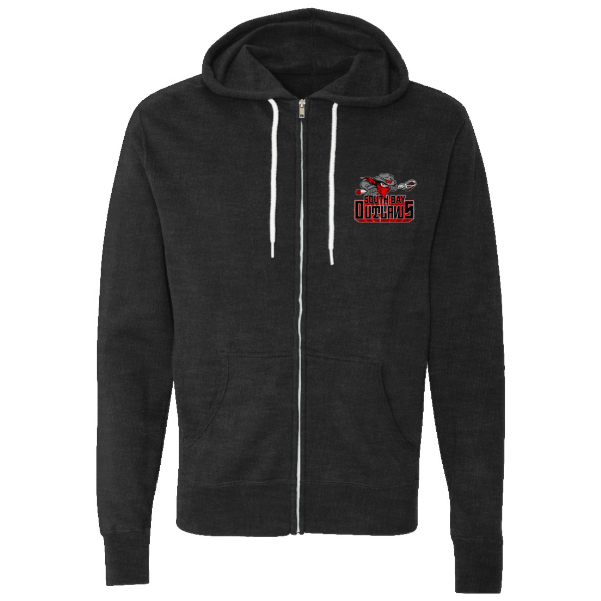 Adult South Bay Outlaws Lightweight Full Zip Hoodie
