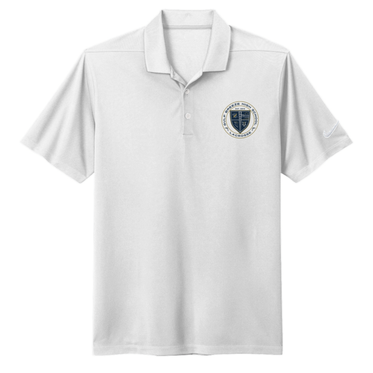 Adult GBHS Lacrosse Nike Dri-FIT Micro Pique 2.0 Polo