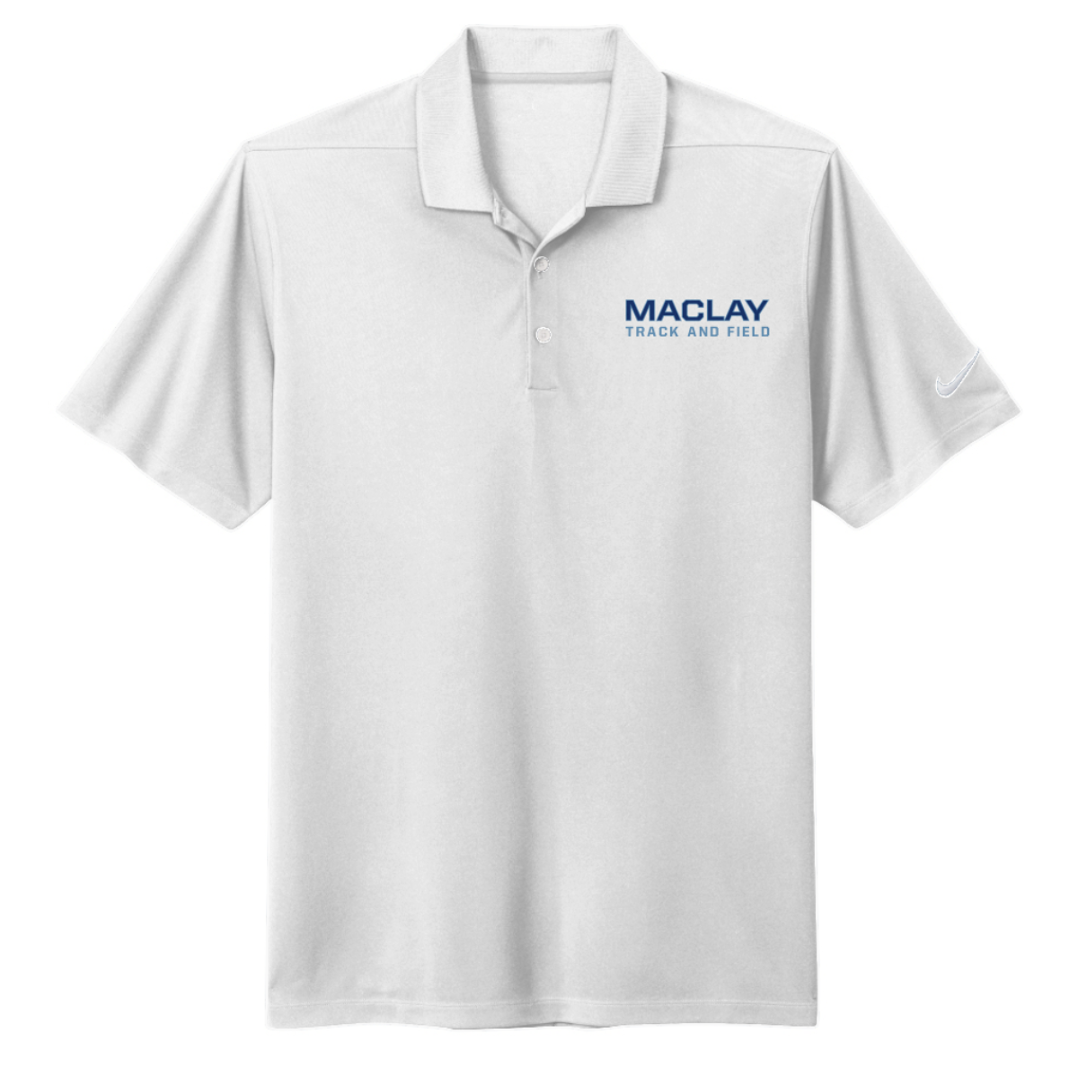 Adult Maclay Track & Field Nike Dri-FIT Micro Pique 2.0 Polo