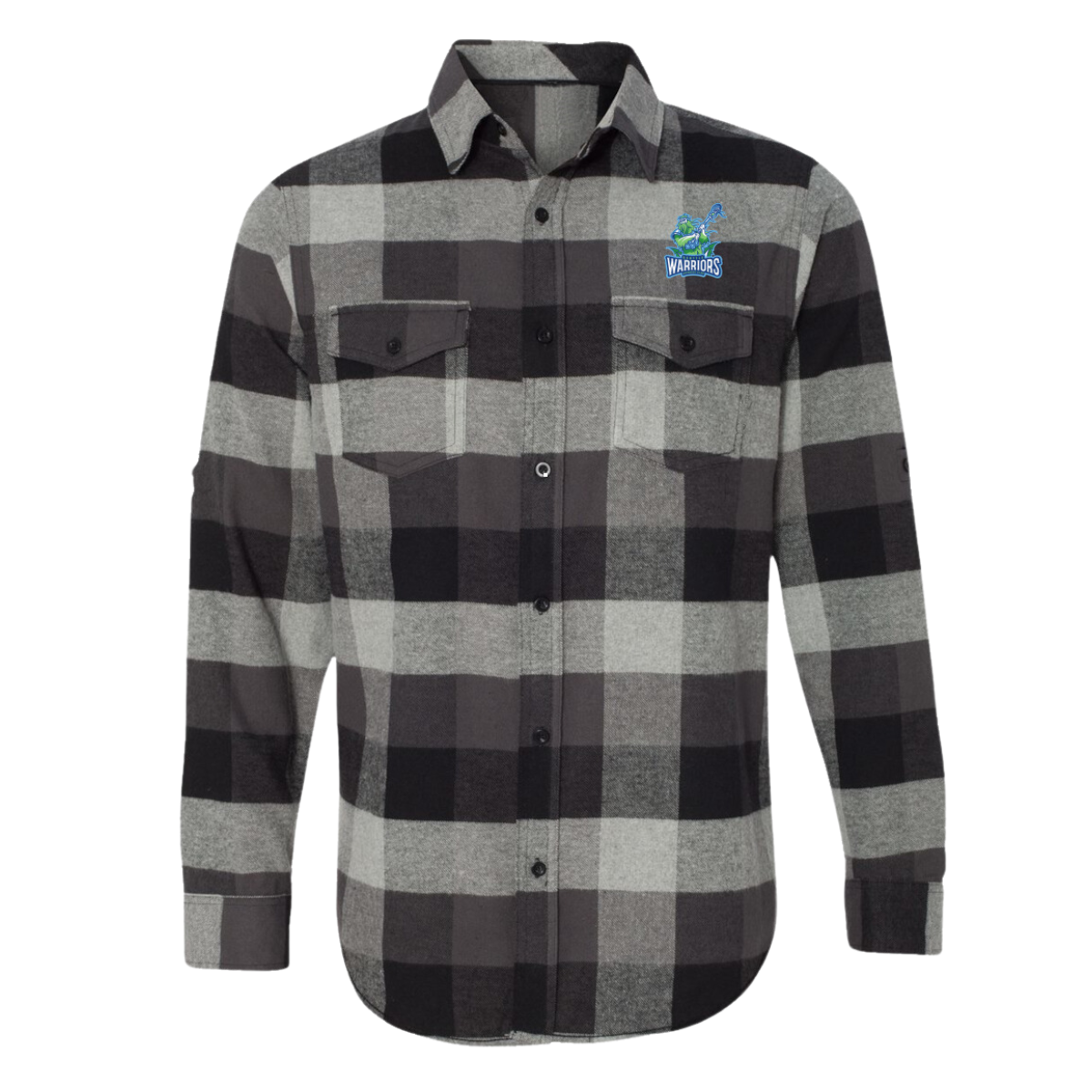 Adult Warriors Burnside Flannel Shirt