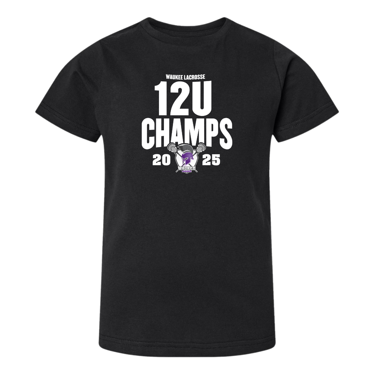 Youth Waukee Lacrosse LAT Cotton T-Shirt