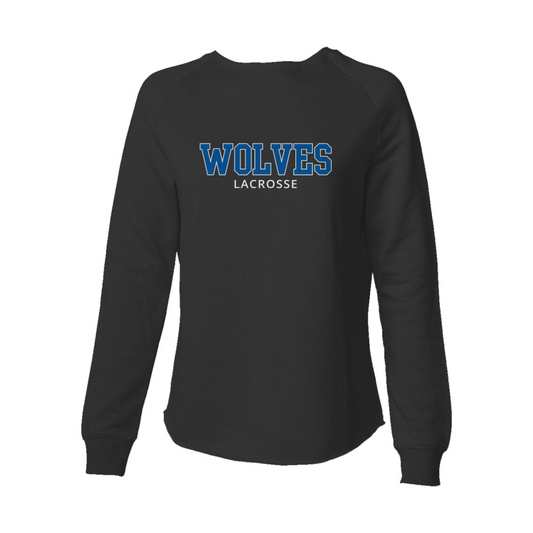 Women's Timberline Lacrosse Lightweight Wash Sweatshirt