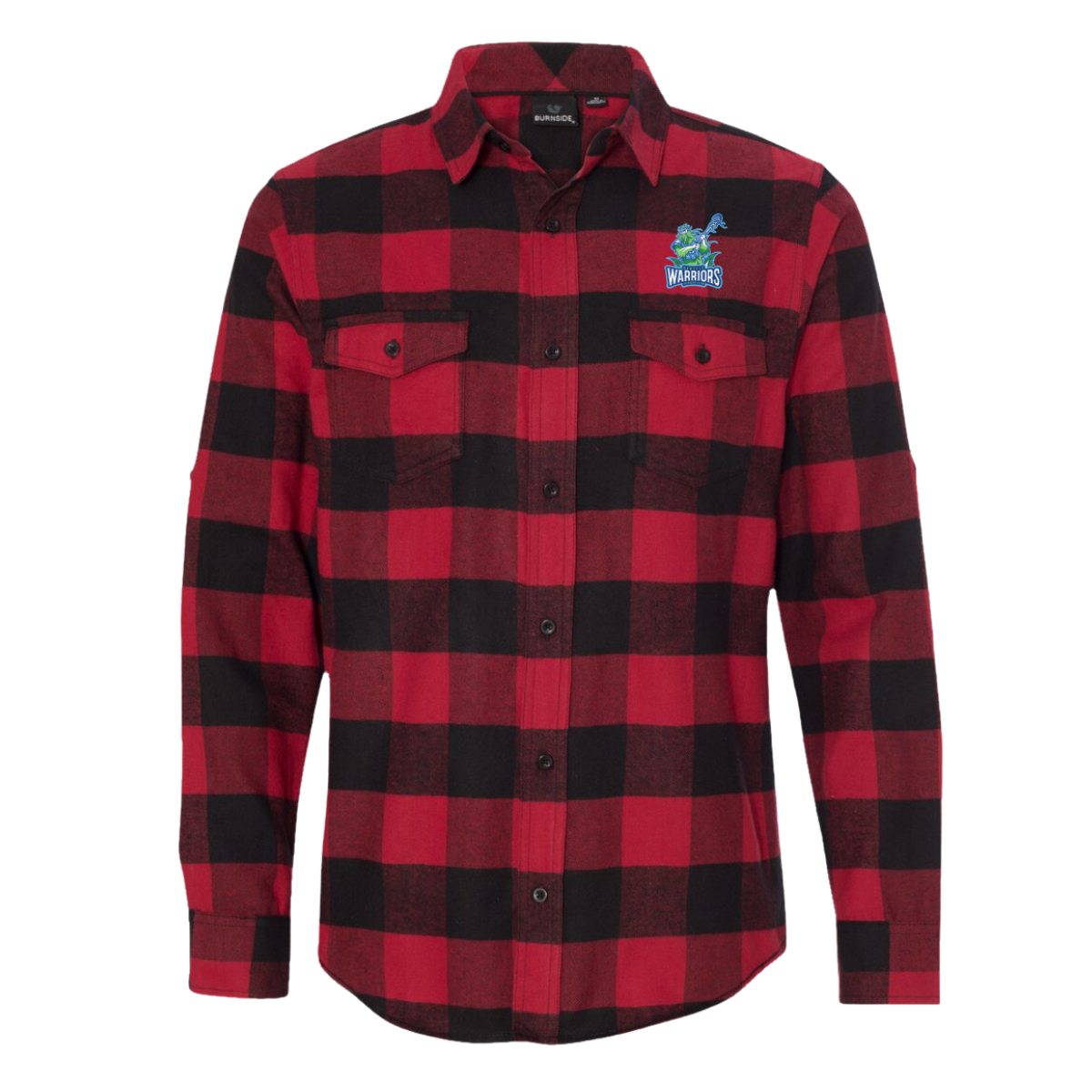 Adult Warriors Burnside Flannel Shirt