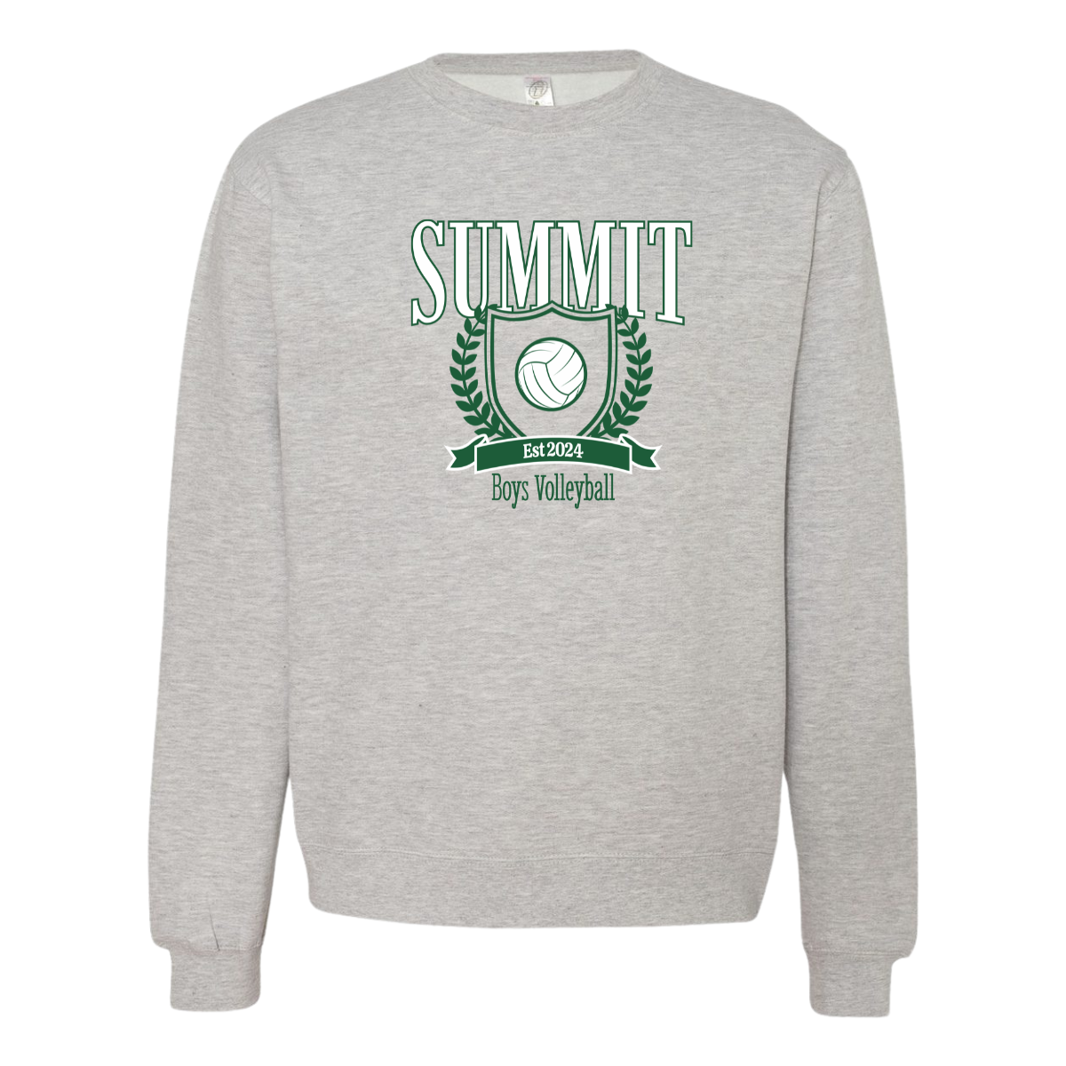 Adult Summit Volleyball Midweight Crewneck Sweatshirt