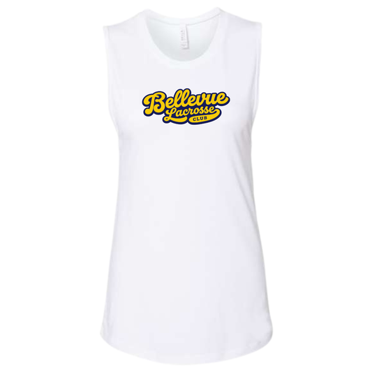 Women's Bellevue Lacrosse Bella + Canvas Jersey Muscle Tank