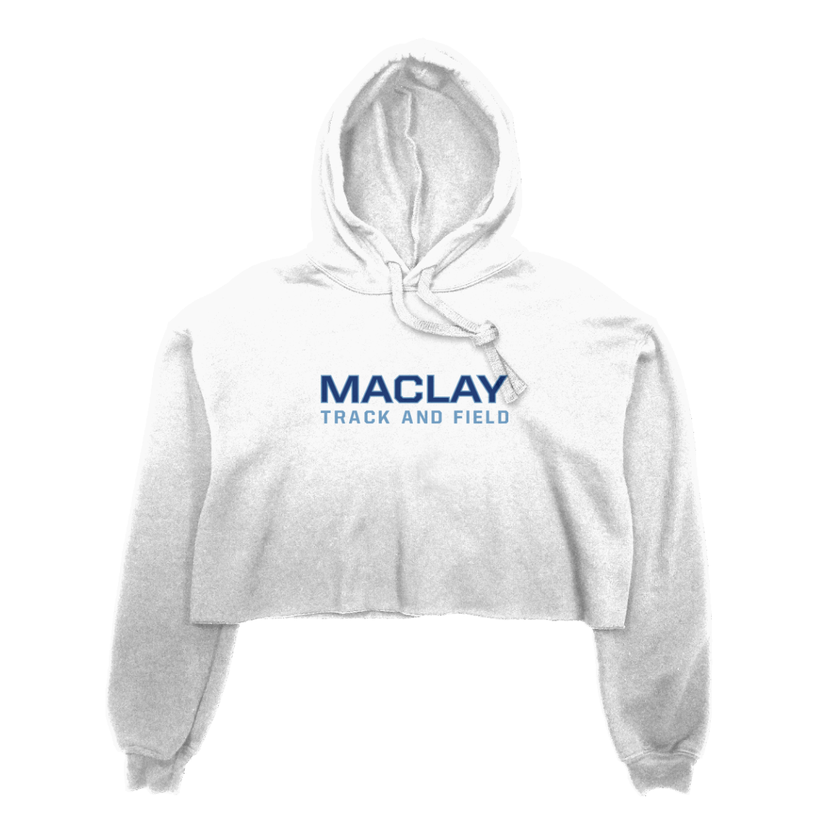 Women's Maclay Track & Field Bella + Canvas Cropped Hoodie