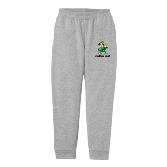 Youth Fighting Irish Port & Company Fleece Jogger