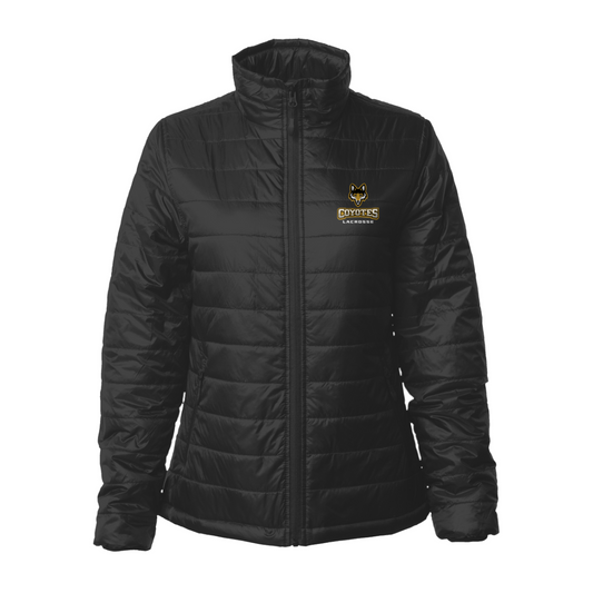Women's Coyotes Lacrosse Puffer Jacket