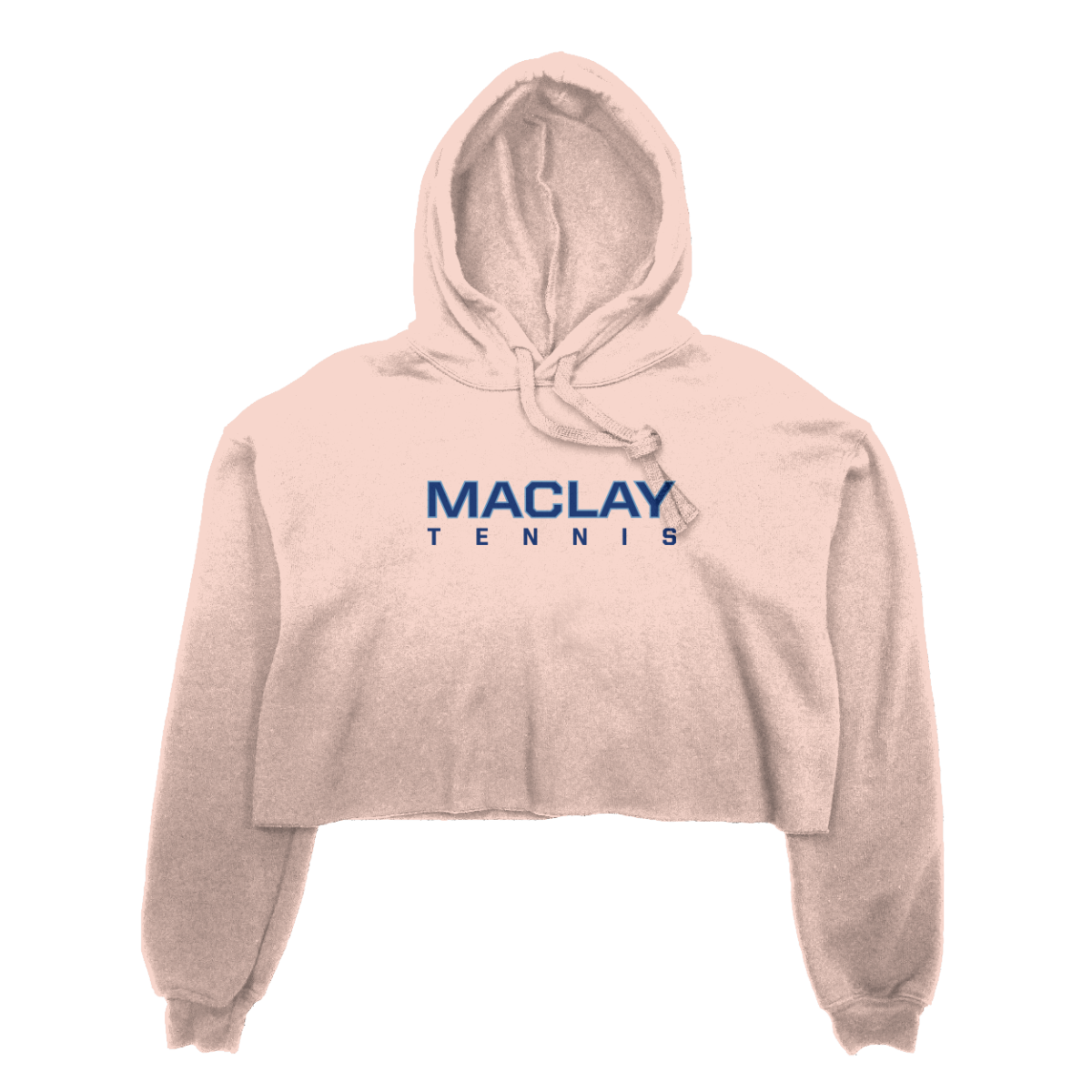 Women's Maclay Tennis Bella + Canvas Cropped Hoodie