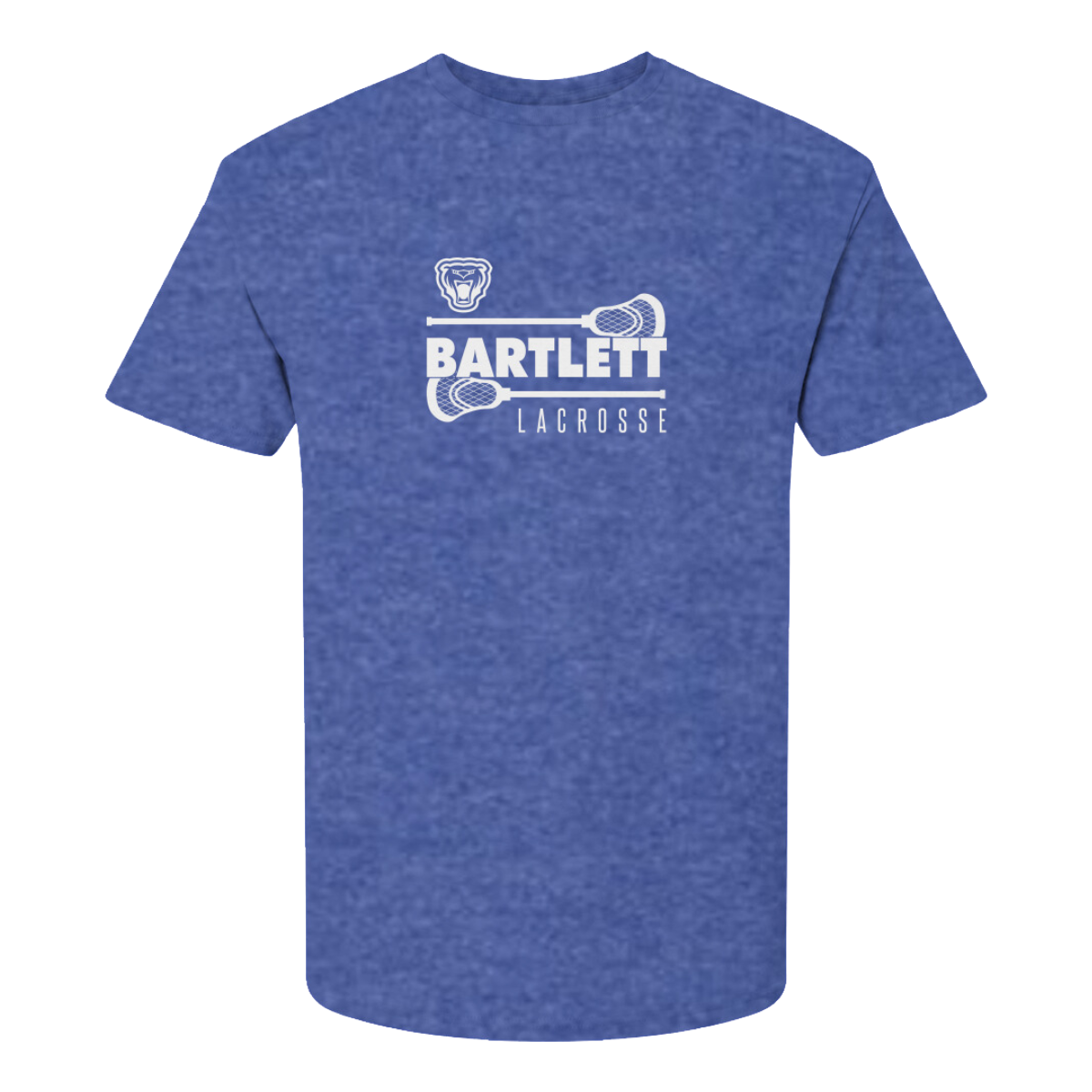 Adult Bartlett HS Lacrosse Fruit of the Loom HD Cotton T-Shirt