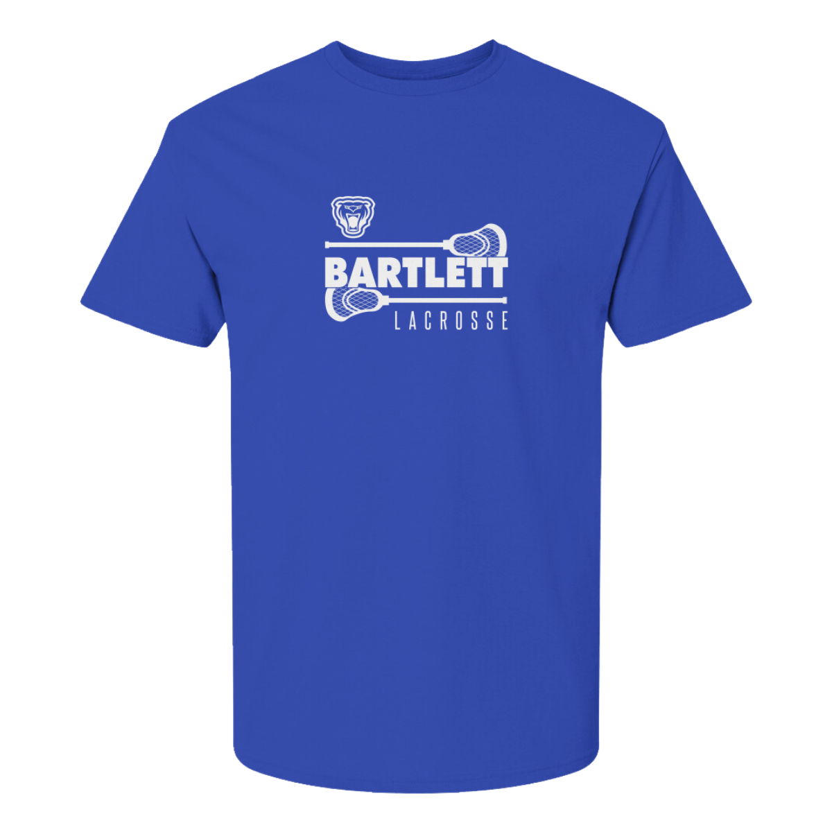 Adult Bartlett HS Lacrosse Fruit of the Loom HD Cotton T-Shirt