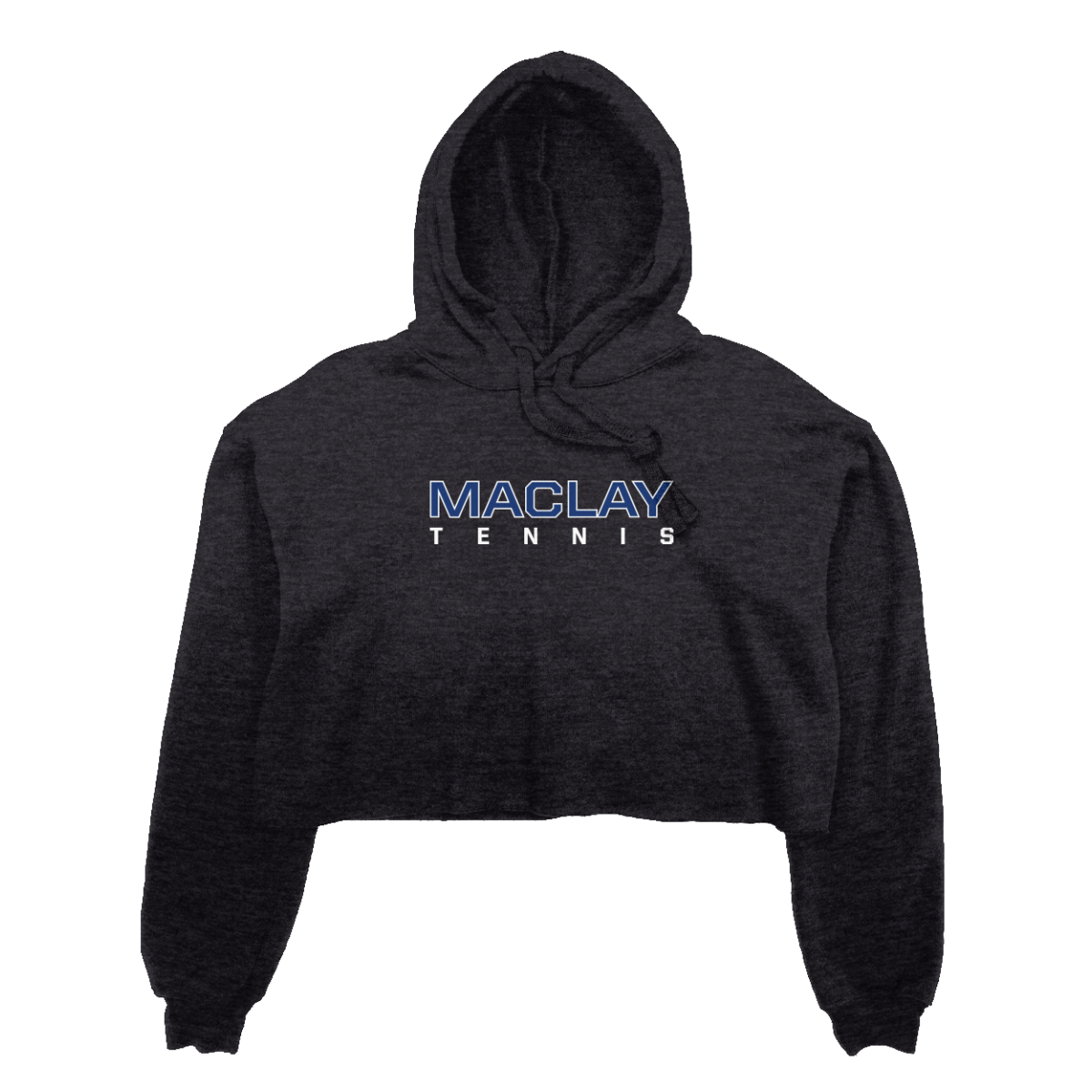 Women's Maclay Tennis Bella + Canvas Cropped Hoodie