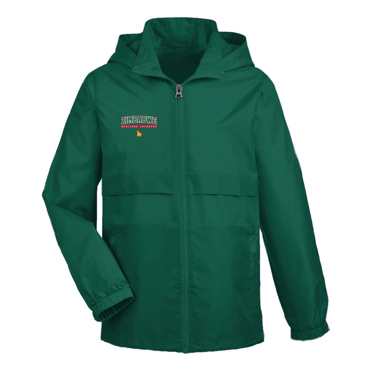 Youth Zimbabwe Lacrosse Team 365 Lightweight Jacket