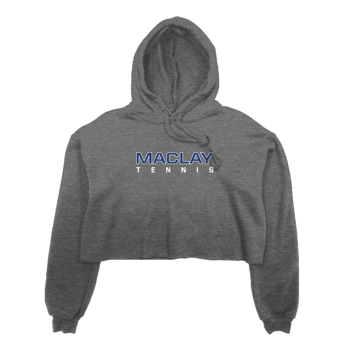 Women's Maclay Tennis Bella + Canvas Cropped Hoodie