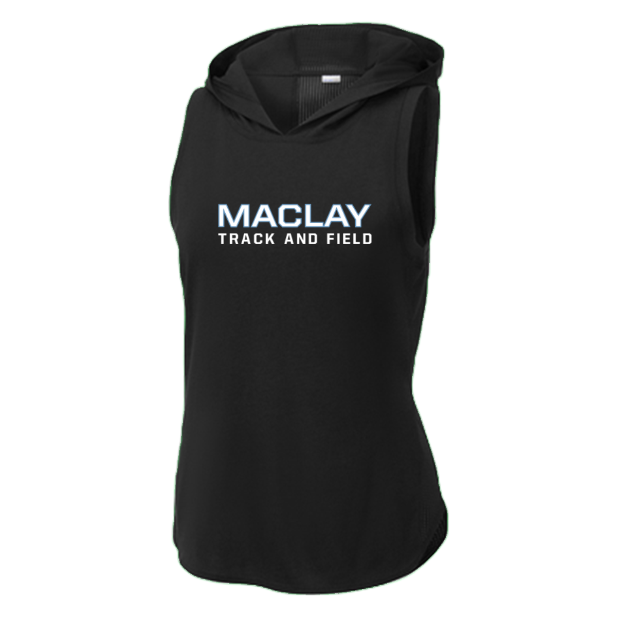 Women's Maclay Track & Field Sport-Tek PosiCharge Tri-Blend Hoodie Tank