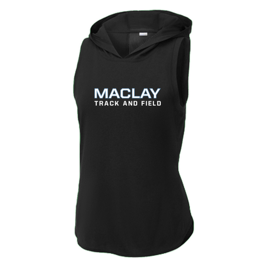 Women's Maclay Track & Field Sport-Tek PosiCharge Tri-Blend Hoodie Tank
