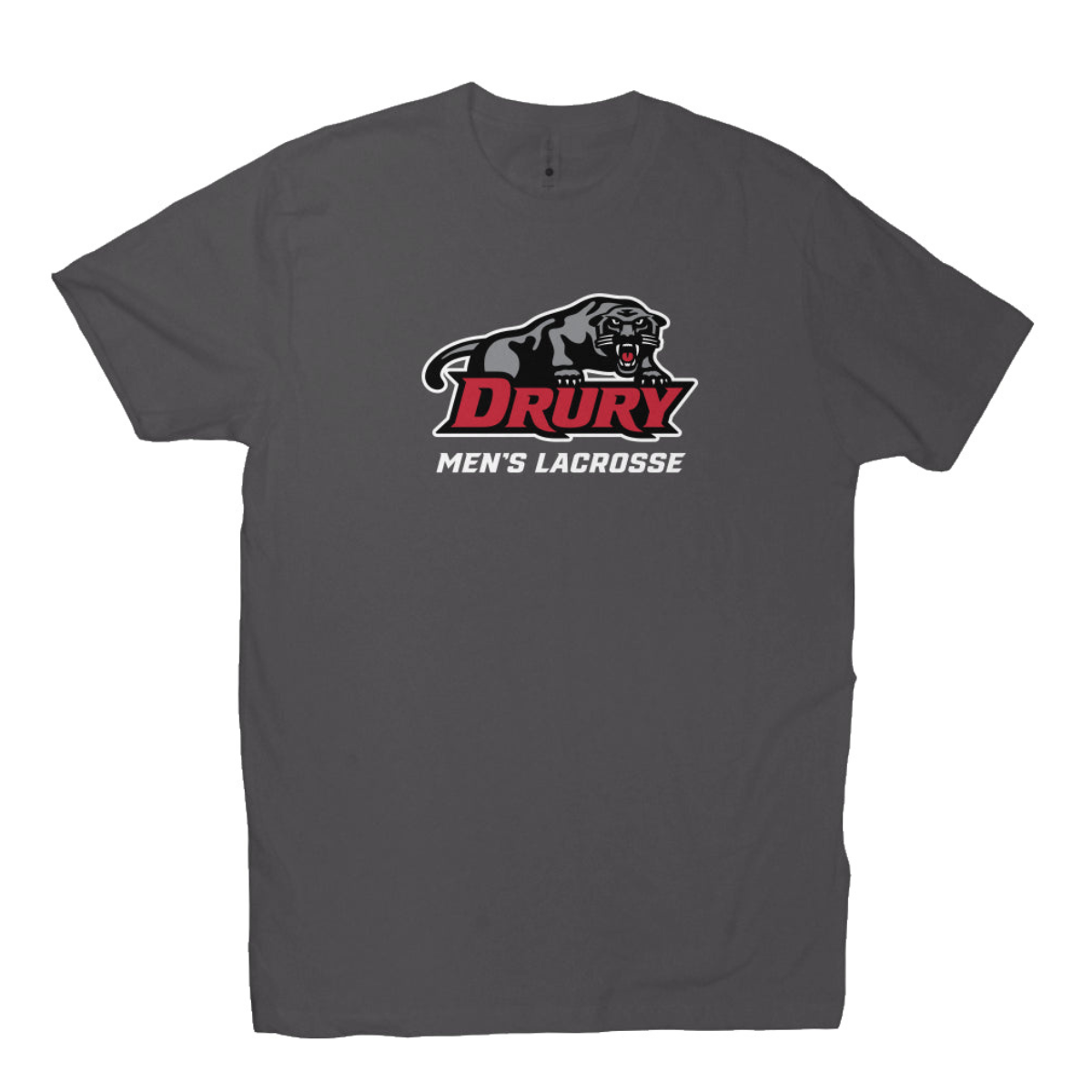 Adult Drury Lacrosse Next Level Cotton Crew T-Shirt
