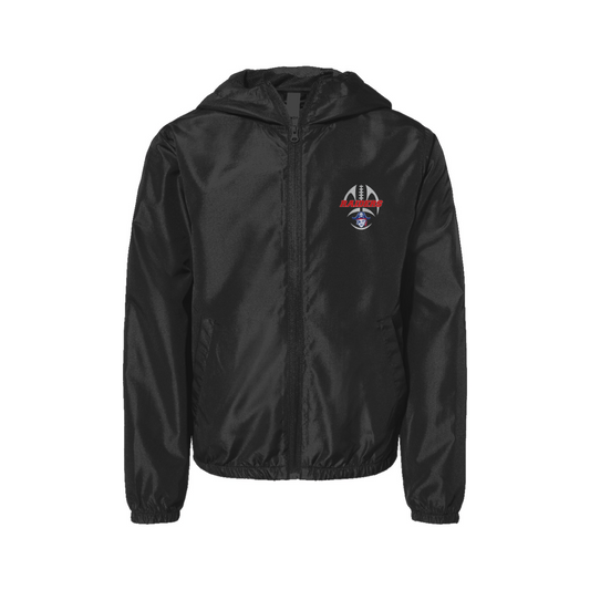 Youth Fairport Football and Cheer Lightweight Full-Zip Windbreaker