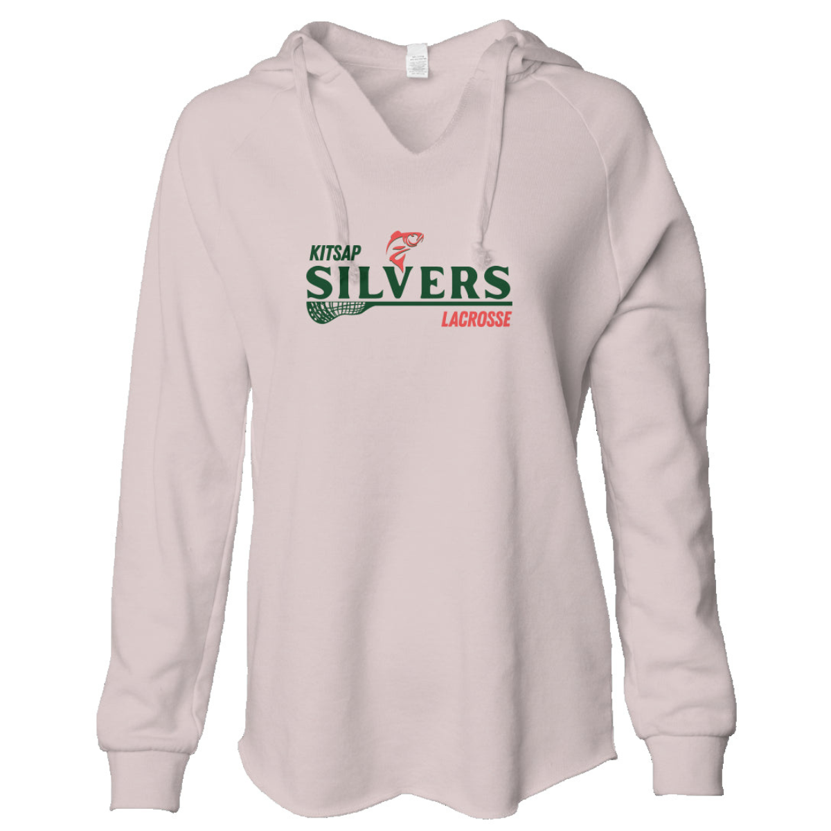Women's Kitsap Silvers Lightweight Wash Hoodie
