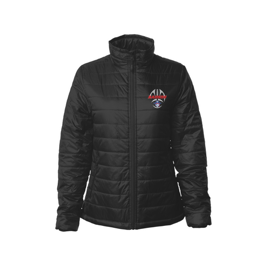 Women's Fairport Football and Cheer Puffer Jacket