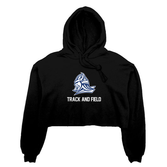 Women's Maclay Track & Field Bella + Canvas Cropped Hoodie