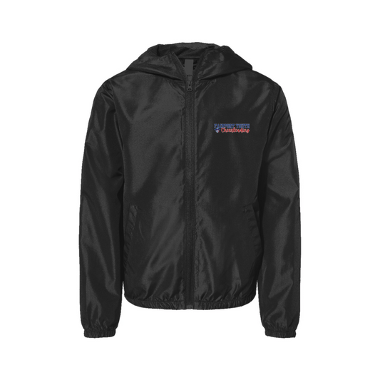 Youth Fairport Football and Cheer Lightweight Full-Zip Windbreaker