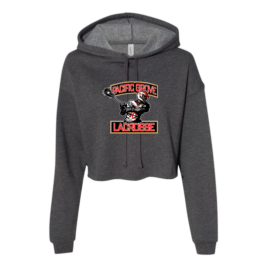Women's PGHS Lacrosse Bella + Canvas Cropped Hoodie